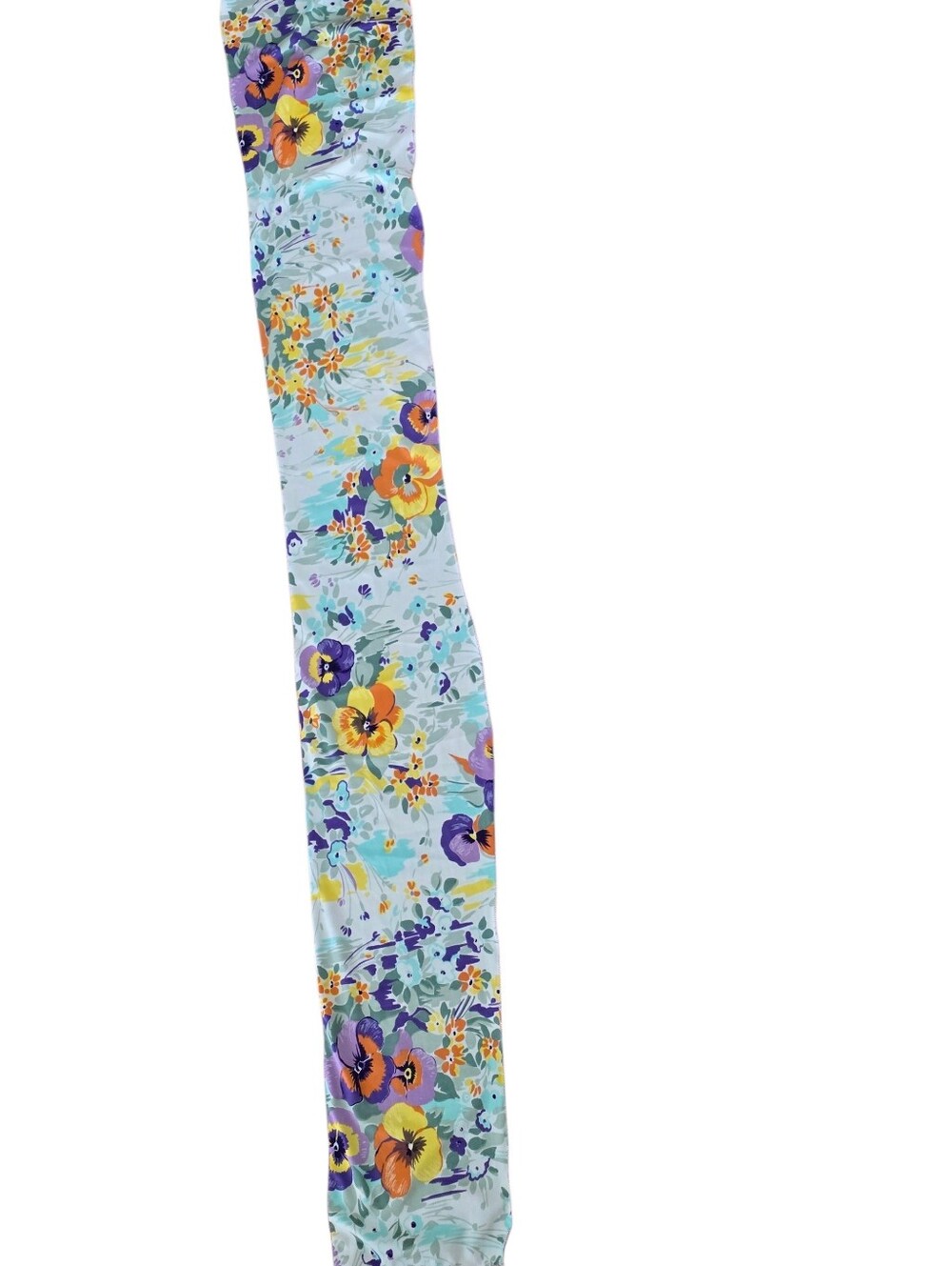 Vintage Floral Rectangular Scarf